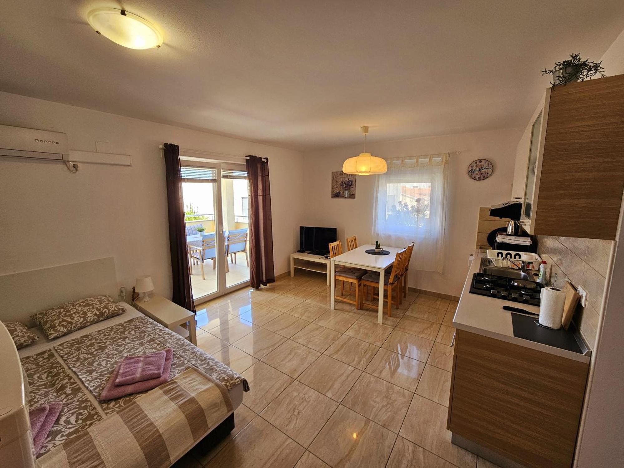 Apartments Cikač II Mandre Bagian luar foto